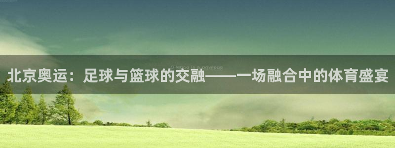 北京奥运：足球与篮球的交融——一场融